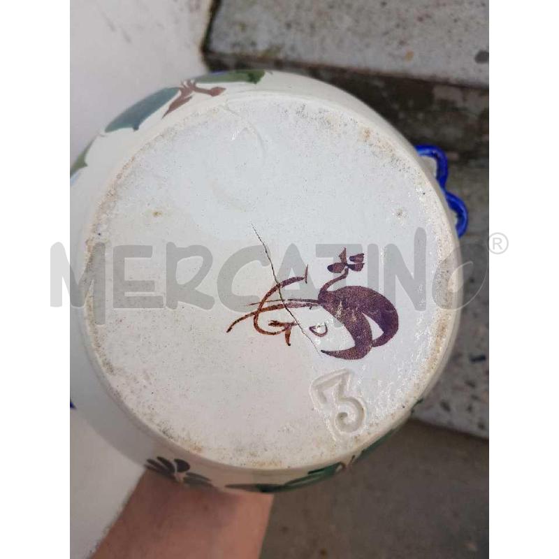 FIASCHETTA DEL VIANDANTE MAIOLICA ITALIANA | Mercatino dell'Usato Civitavecchia 4