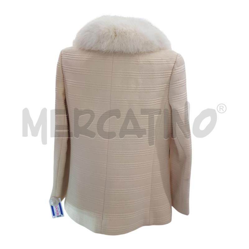 GIACCA D BLIN ET BLIN PANNA COLLO VOLPE | Mercatino dell'Usato Civitavecchia 3