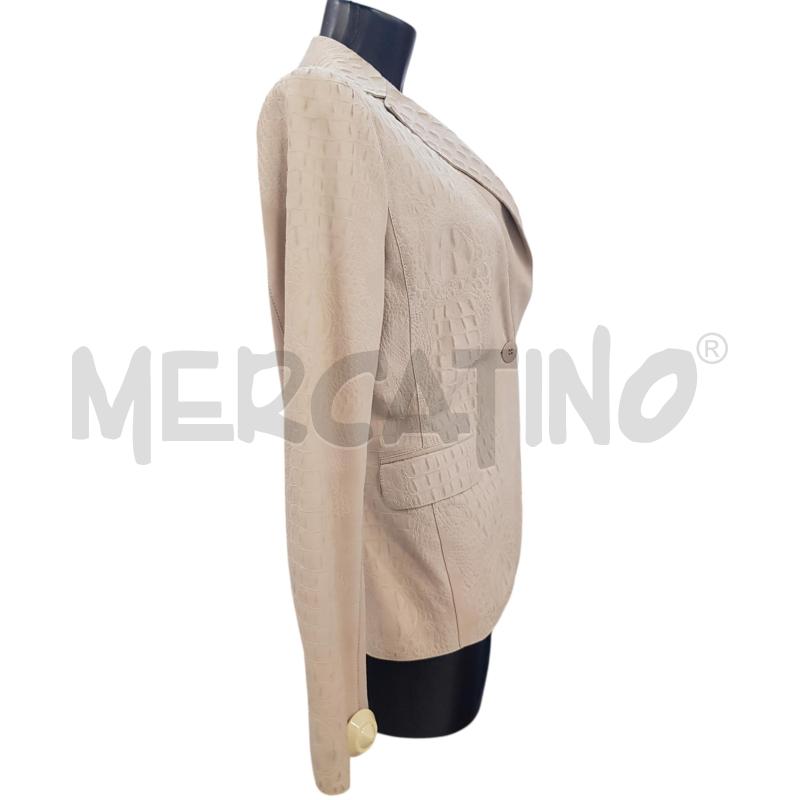 GIACCA D EMPORIO ARMANI PELLE GHIACCIO SCAM STAMPA COCCO | Mercatino dell'Usato Civitavecchia 3
