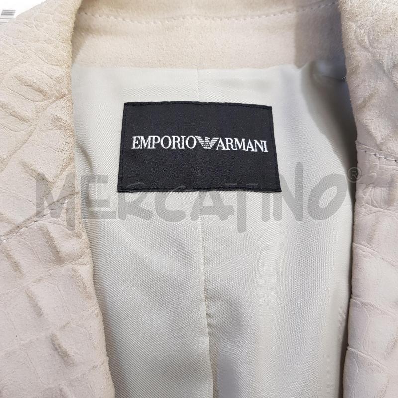 GIACCA D EMPORIO ARMANI PELLE GHIACCIO SCAM STAMPA COCCO | Mercatino dell'Usato Civitavecchia 5