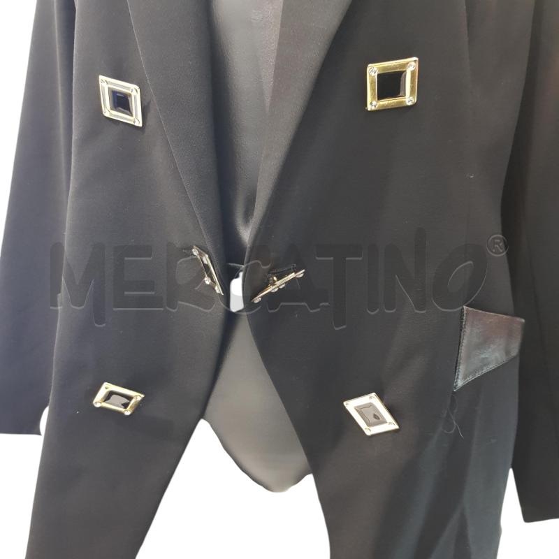 GIACCA D GAI MATTIOLO NERA BOTT QUASDR ACC SMAL NERI | Mercatino dell'Usato Civitavecchia 3
