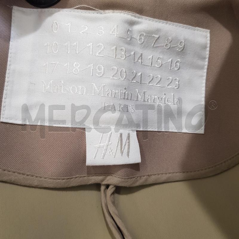 GIACCA D H&M MAISON MARTIN MARGIELA MUTINA BEIGE | Mercatino dell'Usato Civitavecchia 4