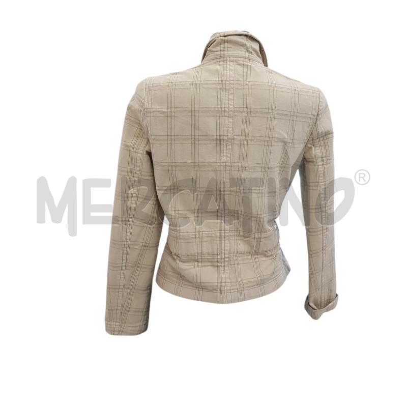 GIACCA D MAX E CO BEIGE QUADRI FOILO VERDE | Mercatino dell'Usato Civitavecchia 3