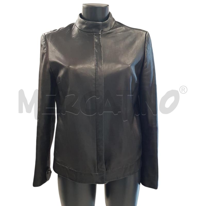 GIACCA D MAX MARA PELLE NERA | Mercatino dell'Usato Civitavecchia 1