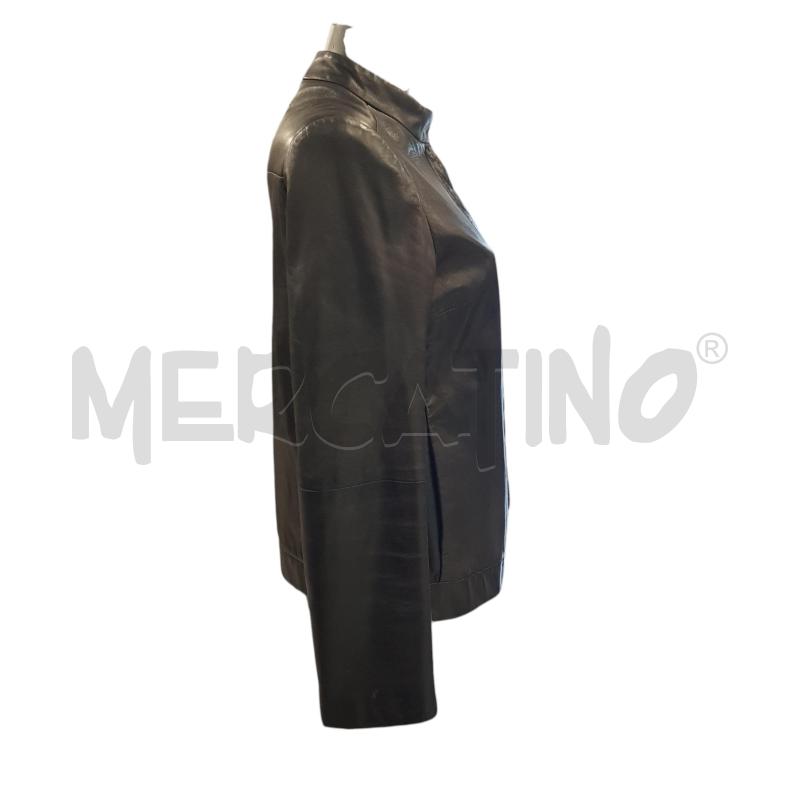 GIACCA D MAX MARA PELLE NERA | Mercatino dell'Usato Civitavecchia 2