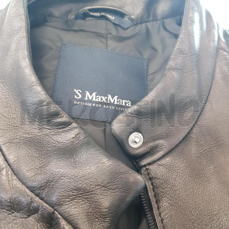 GIACCA D MAX MARA PELLE NERA | Mercatino dell'Usato Civitavecchia 4