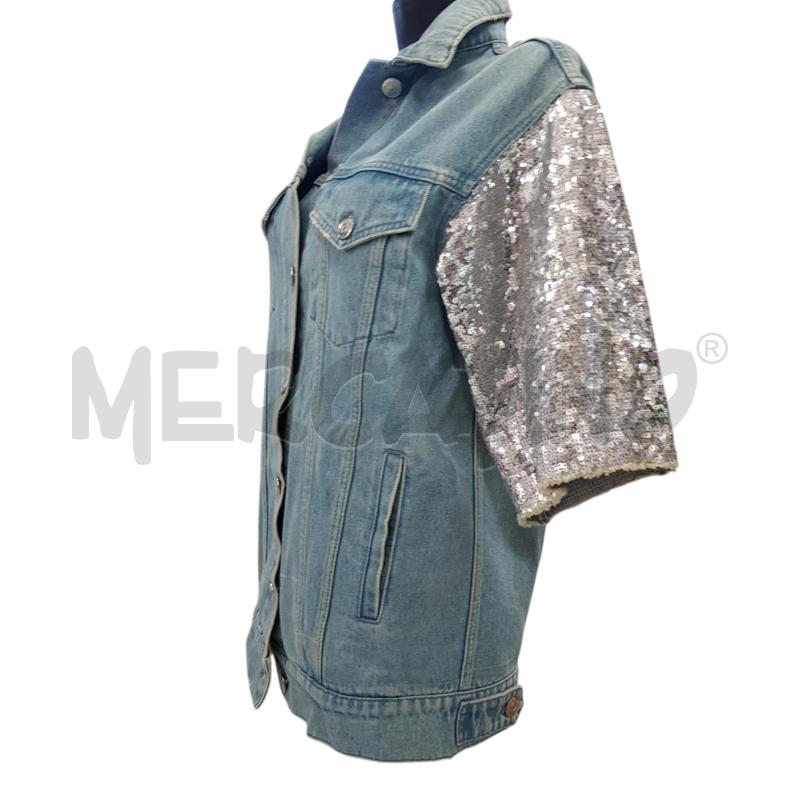 GIACCA D TRUSSARDI DENIM MANICHE PAILETTES | Mercatino dell'Usato Civitavecchia 3