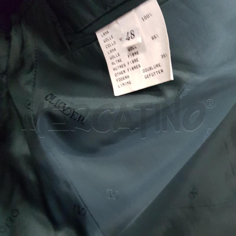 GIACCA U OLIVER VALENTINO VERDE 100% LANA | Mercatino dell'Usato Civitavecchia 5
