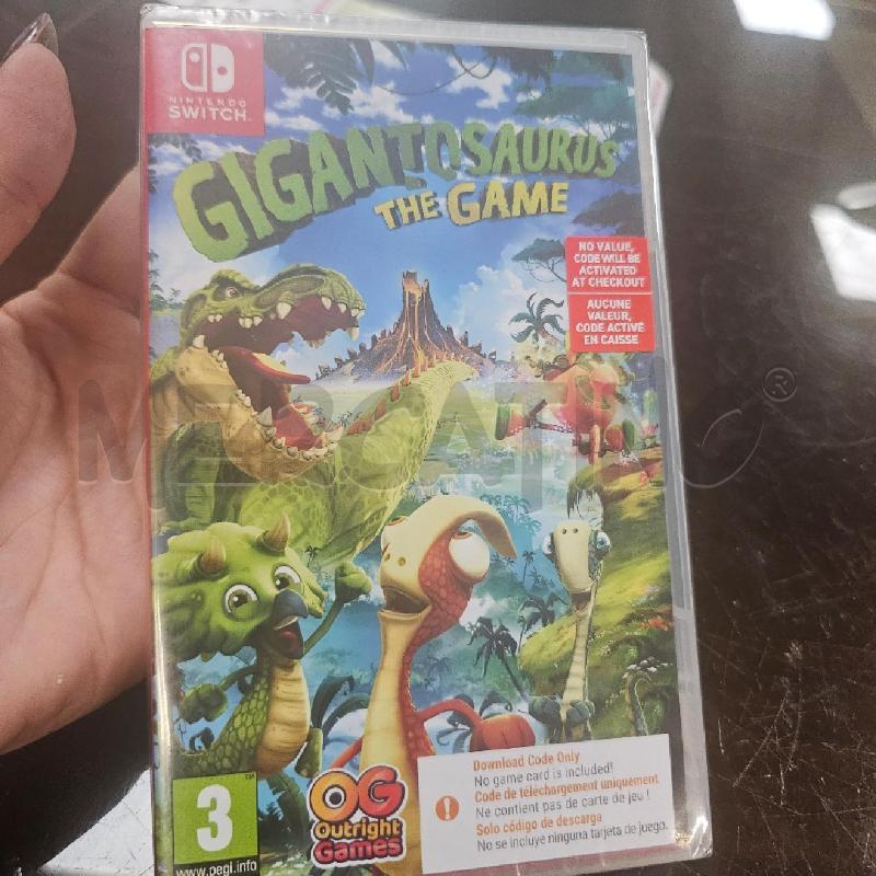 GIOCO GIGANTOSAURUS  | Mercatino dell'Usato Civitavecchia 2