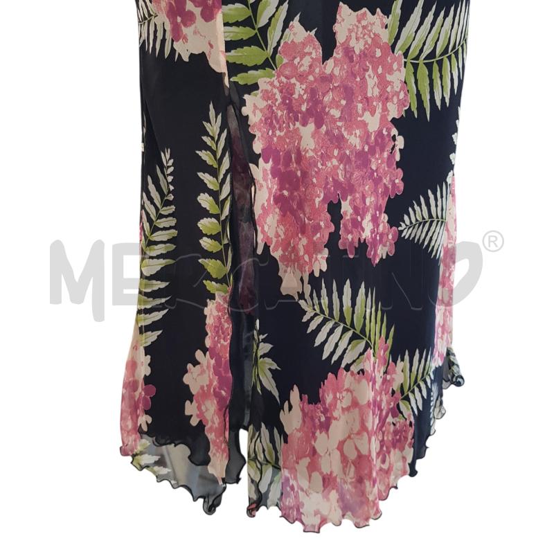 GONNA BLUMARINE NERA FIORATA DETT PIZZO | Mercatino dell'Usato Civitavecchia 4