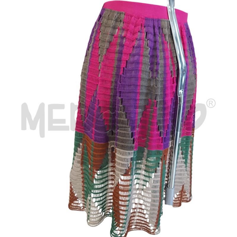 GONNA ETRO COTONE LAVORATA MULTICOLOR | Mercatino dell'Usato Civitavecchia 2
