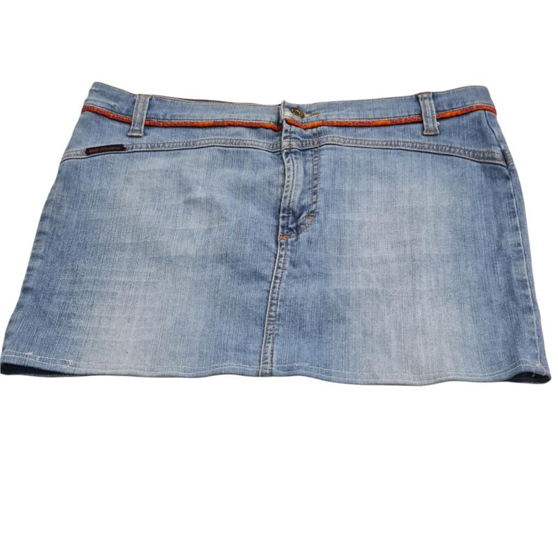 GONNA JEANS DOLCE E GABBANA BORDINI ARANCIO | Mercatino dell'Usato  Civitavecchia