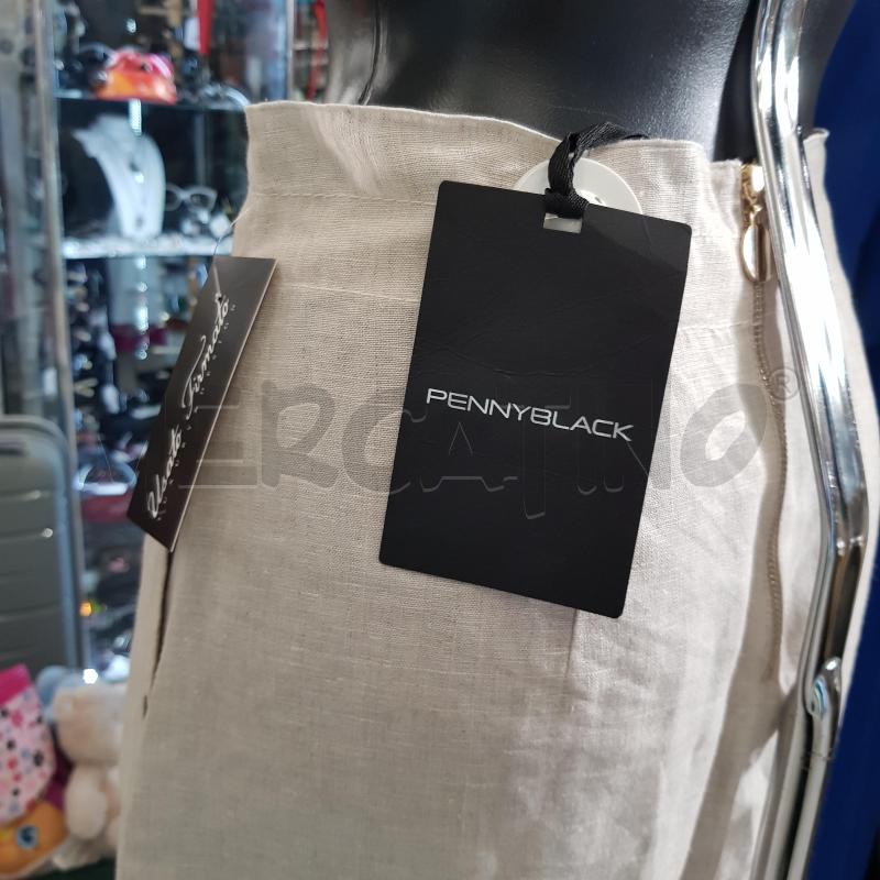 GONNA PENNYBLACK LINO SABBIA LUNGA | Mercatino dell'Usato Civitavecchia 4