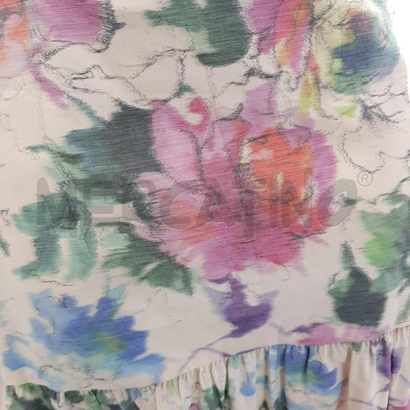 GONNA PINKO BEIGE FLOREALE  | Mercatino dell'Usato Civitavecchia 4