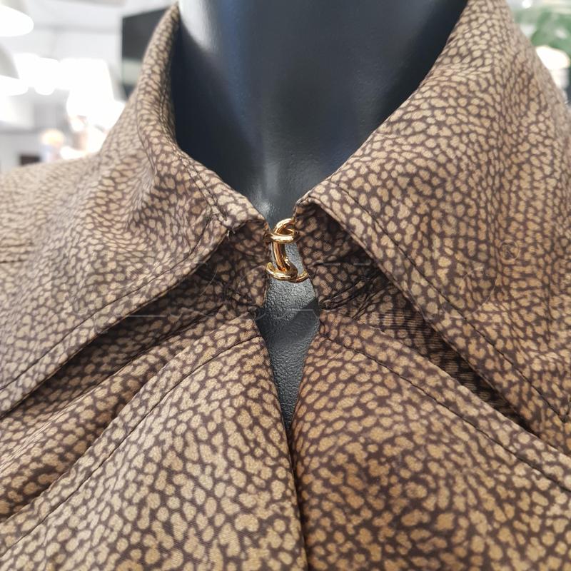 IMPERMEABILE D BORBONESE MARRONE BEIGE | Mercatino dell'Usato Civitavecchia 2