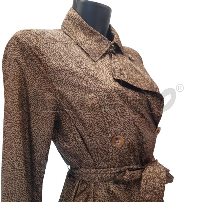 IMPERMEABILE D BORBONESE MARRONE BEIGE | Mercatino dell'Usato Civitavecchia 4