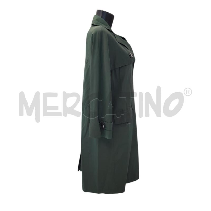 IMPERMEABILE D FERRAGAMO VERDE CANGIANTE | Mercatino dell'Usato Civitavecchia 2