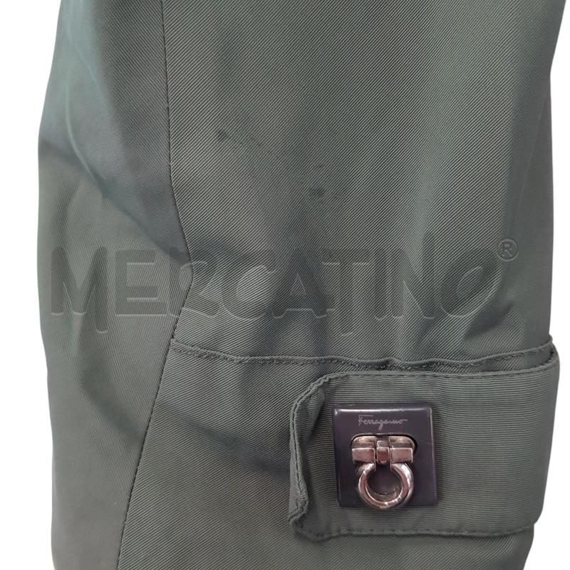 IMPERMEABILE D FERRAGAMO VERDE CANGIANTE | Mercatino dell'Usato Civitavecchia 4