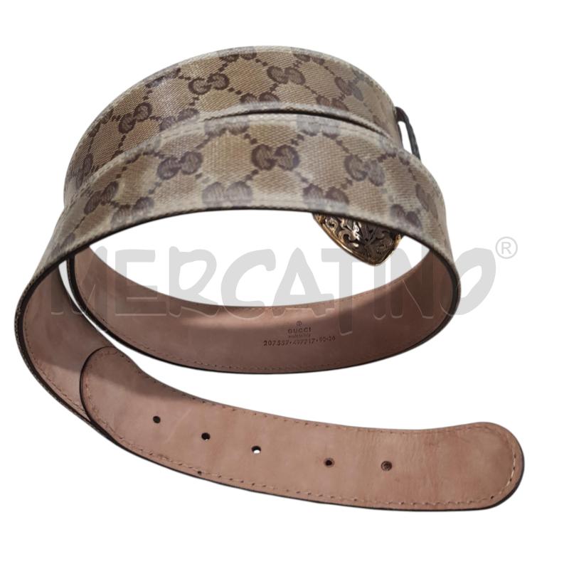 INTURA D GUCCI FIBBIA HEART CREST DORATO  | Mercatino dell'Usato Civitavecchia 2