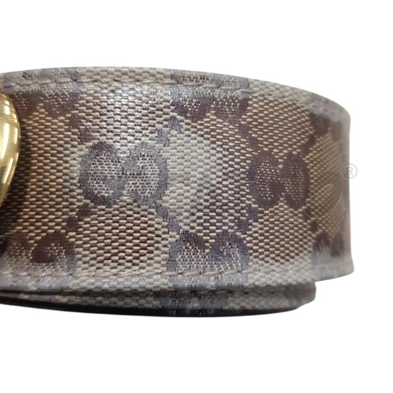 INTURA D GUCCI FIBBIA HEART CREST DORATO  | Mercatino dell'Usato Civitavecchia 3
