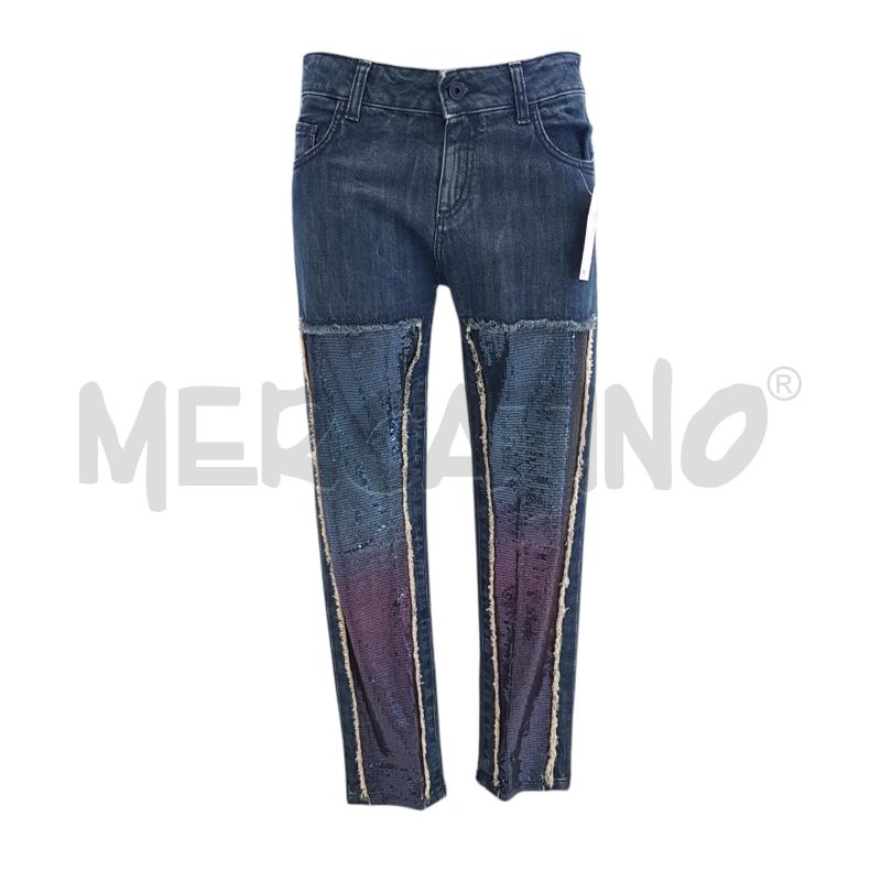 JEANS D ATOS LOMBARDINI SCURI PAILETTES | Mercatino dell'Usato Civitavecchia 1