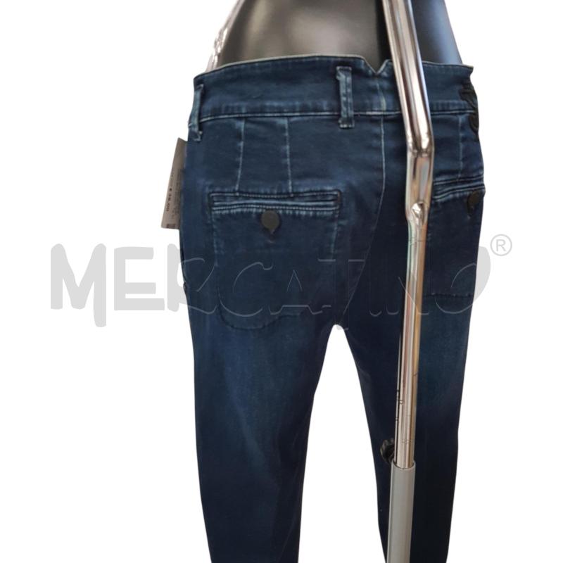 JEANS D TWIN SET SLIM CHINO BLU SCURO | Mercatino dell'Usato Civitavecchia 4