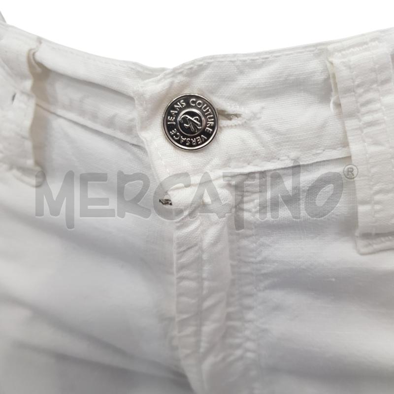 JEANS D VERSACE BIANCO COTONE | Mercatino dell'Usato Civitavecchia 2