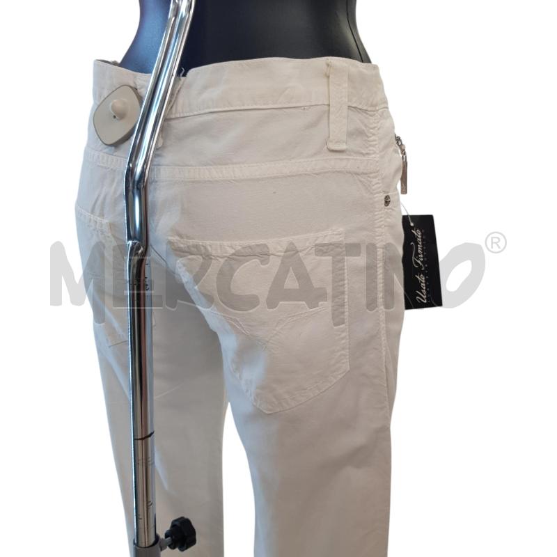 JEANS D VERSACE BIANCO COTONE | Mercatino dell'Usato Civitavecchia 4