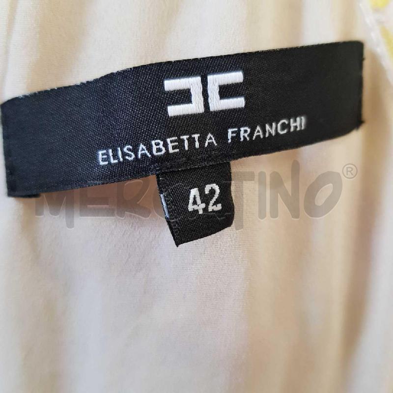 JUMPSUIT  ELISABETTA FRANCHI FANT GIALLA SHORTS PALLONCINO  | Mercatino dell'Usato Civitavecchia 5
