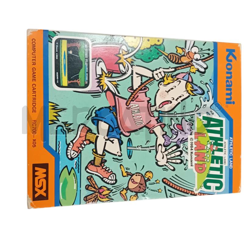 KONAMI ATHLETIC LAND MSX 1984 SCATOLA INTATTA ORIGINALE | Mercatino dell'Usato Civitavecchia 1