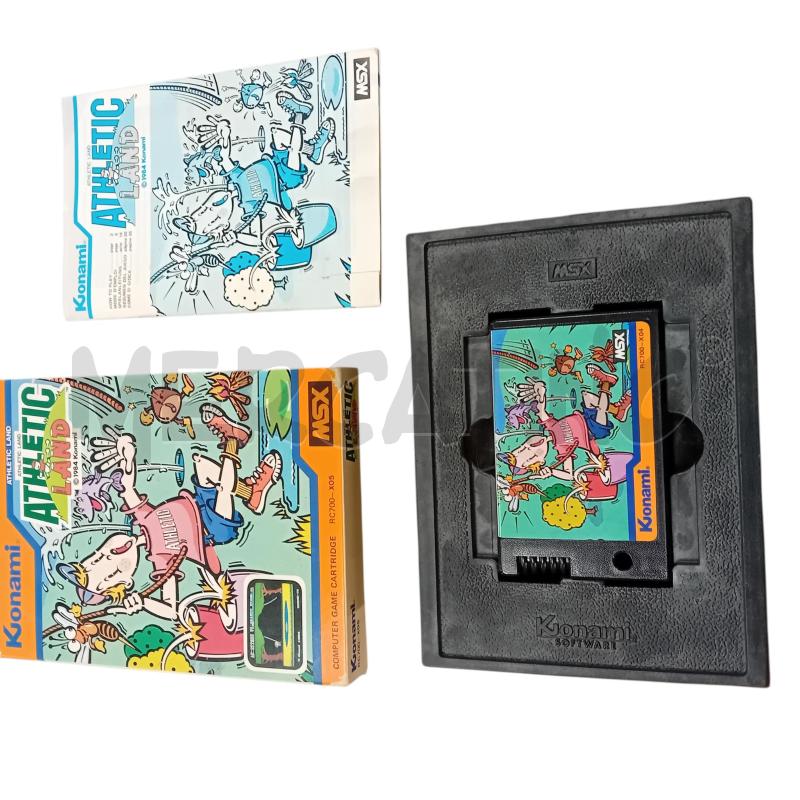 KONAMI ATHLETIC LAND MSX 1984 SCATOLA INTATTA ORIGINALE | Mercatino dell'Usato Civitavecchia 2