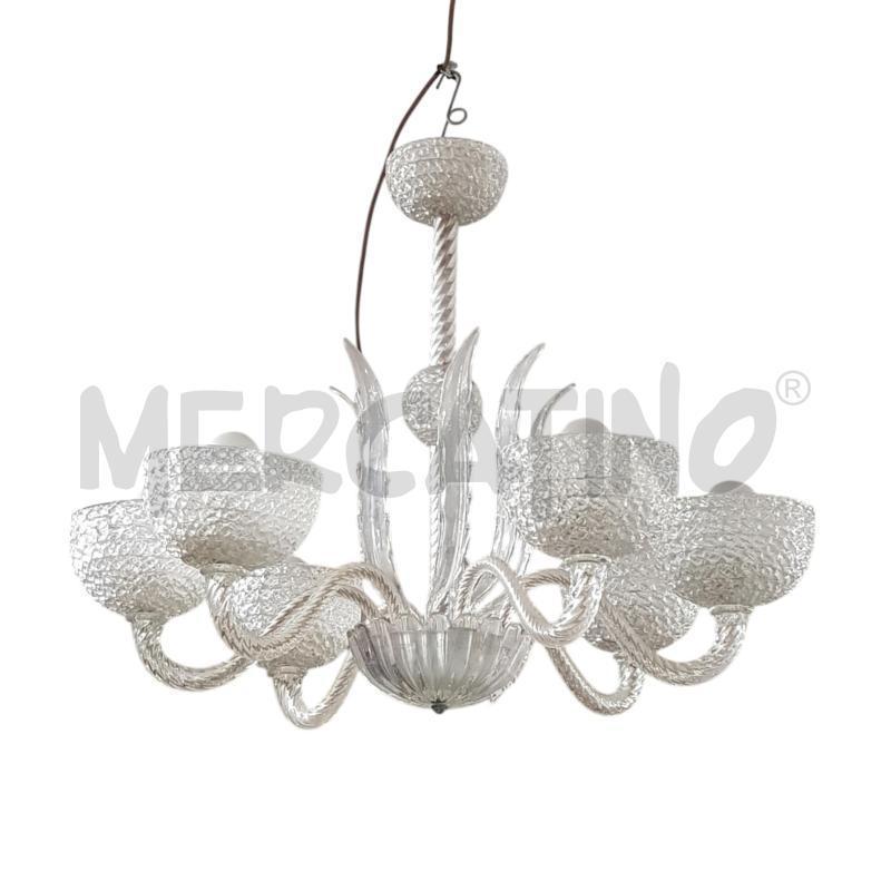 LAMPADARIO VETRO MURANO BAROVIER E TOSO | Mercatino dell'Usato Civitavecchia 1