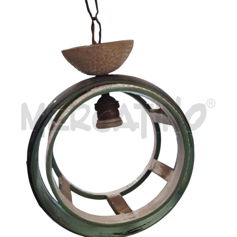 LAMPADARIO VINTAGE CERAMICA  | Mercatino dell'Usato Civitavecchia 1