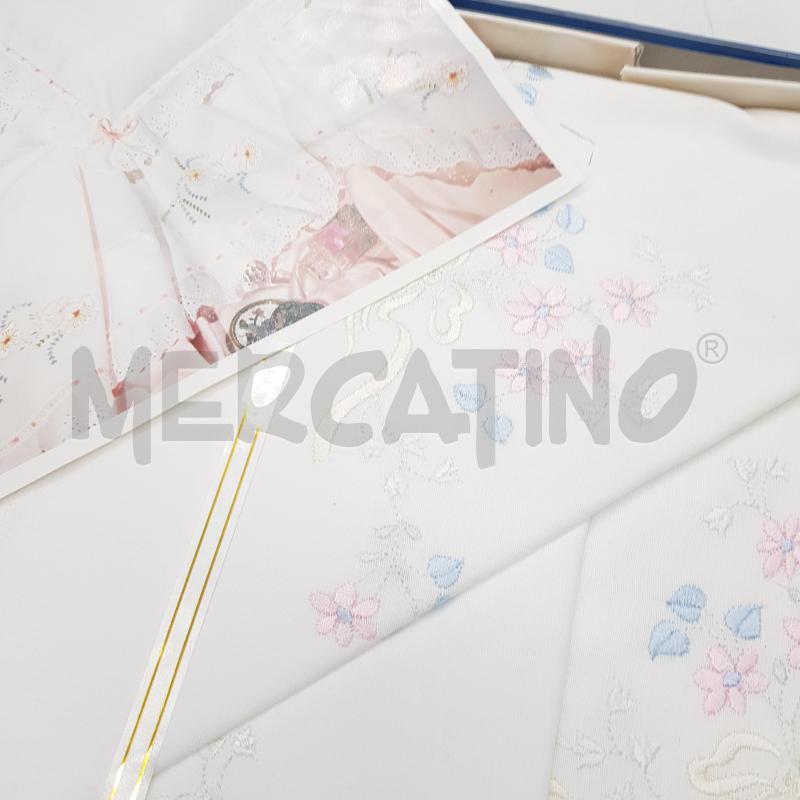 LENZUOLO MATRIMONIALE FIORI ROSA FIOCCHI | Mercatino dell'Usato Civitavecchia 5