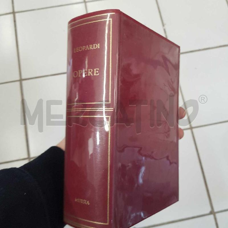 LEOPARDI OPERE MURSIA | Mercatino dell'Usato Civitavecchia 1