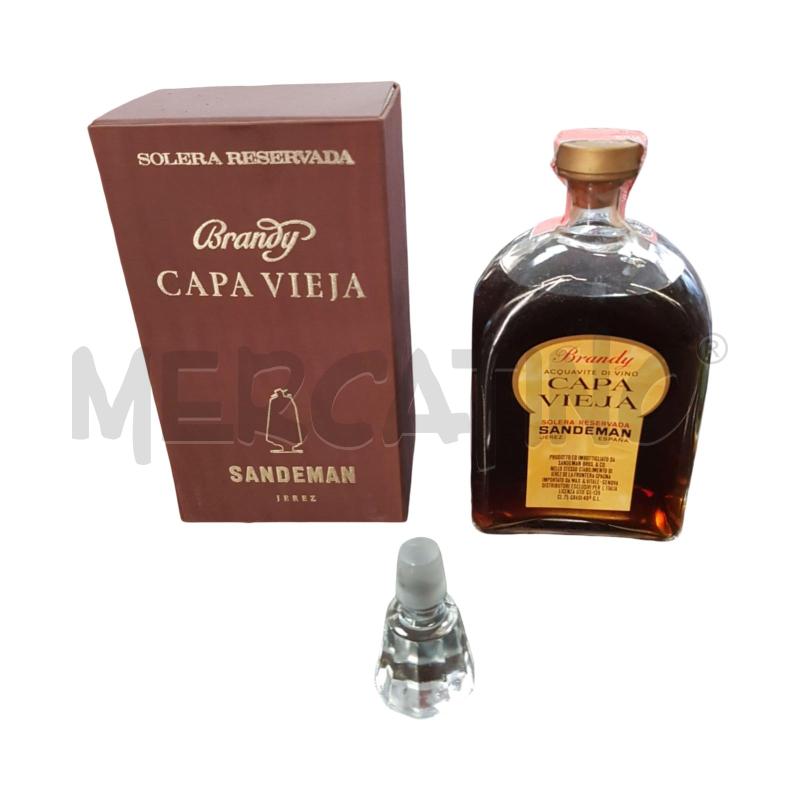 LIQUORE SANDEMAN CAPA VIEJA BRANDI 60/70  | Mercatino dell'Usato Civitavecchia 1