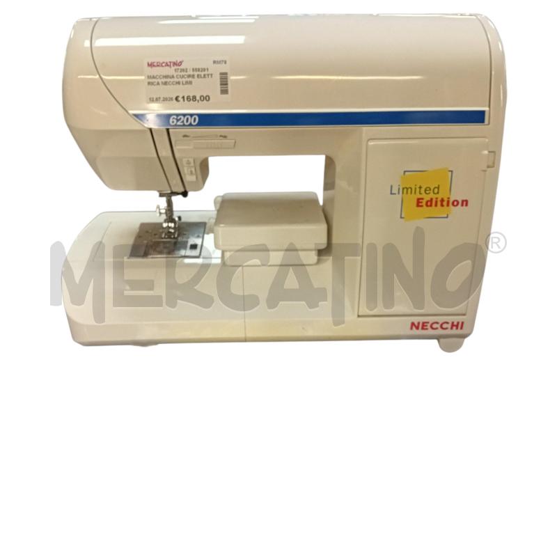 MACCHINA CUCIRE ELETTRICA NECCHI LIMITED EDICTION | Mercatino dell'Usato Civitavecchia 1