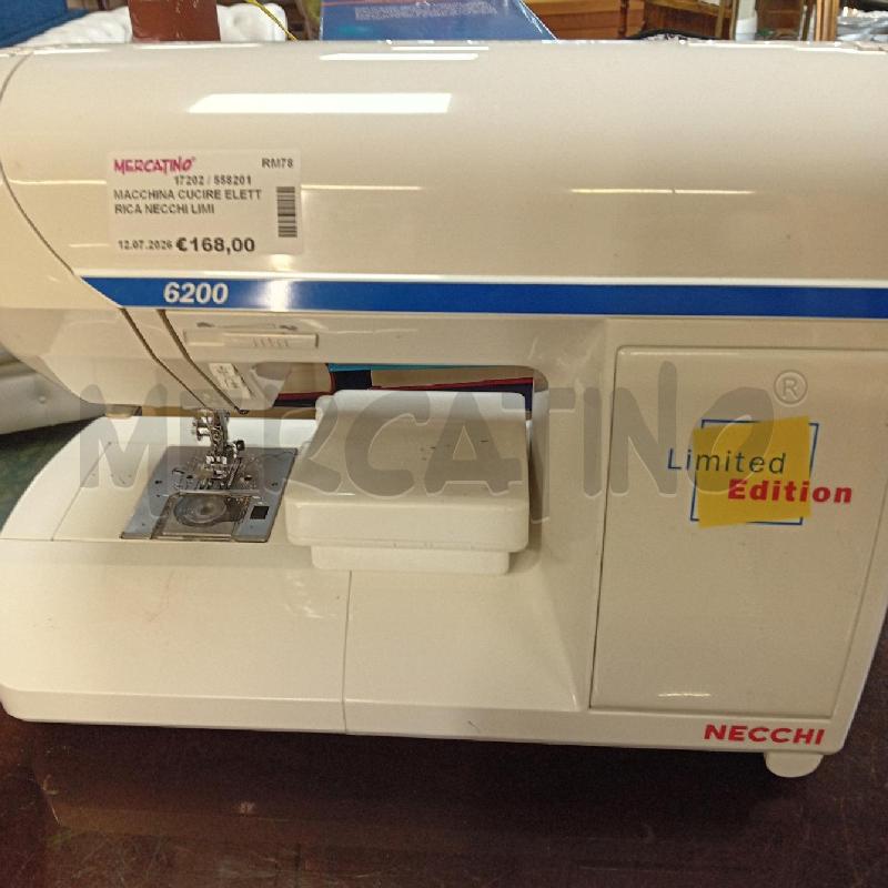 MACCHINA CUCIRE ELETTRICA NECCHI LIMITED EDICTION | Mercatino dell'Usato Civitavecchia 4