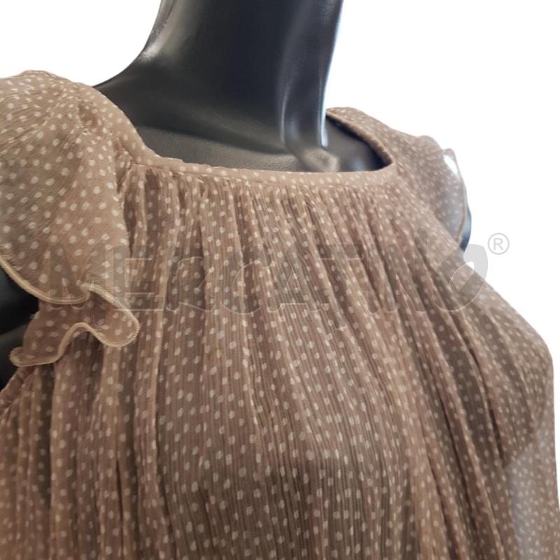 MAGLIA D BIBLOS SETA BEIGE VELATA POIS BIA | Mercatino dell'Usato Civitavecchia 2