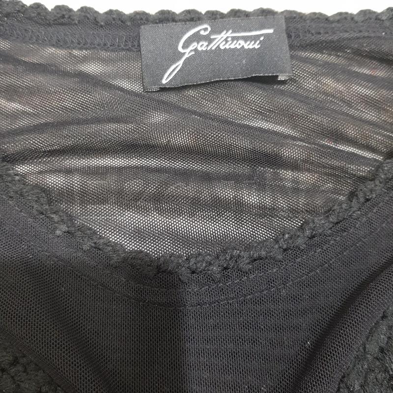 MAGLIA D GATTINONI SCOLLO V NERA PERLINE IN TONO | Mercatino dell'Usato Civitavecchia 5