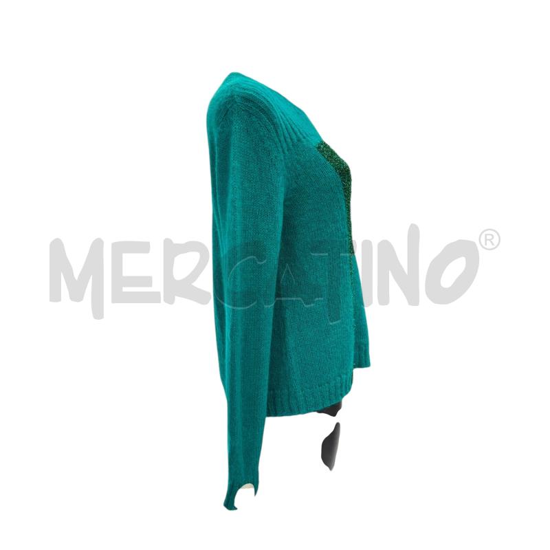 MAGLIONE D PINKO VERDE ML P MYLOR IN TONO | Mercatino dell'Usato Civitavecchia 2