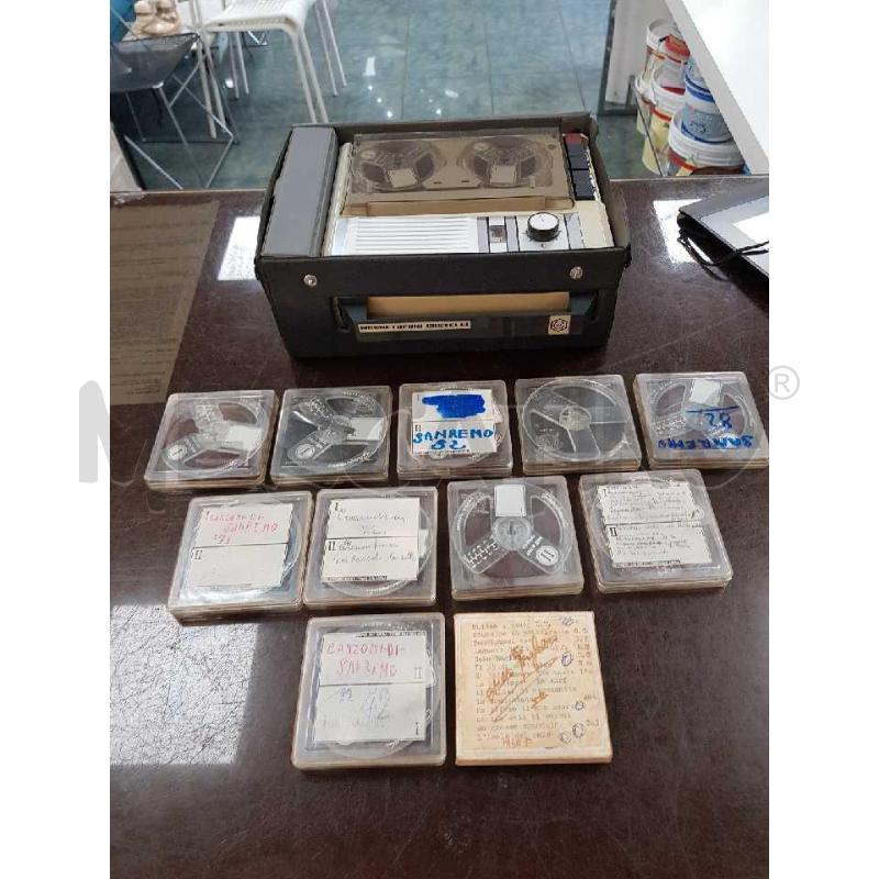 MAGNETOFONO CASTELLI FUNZIONANTE CON PELLICOLE VARIE CANZONI 11 PZ. | Mercatino dell'Usato Civitavecchia 5