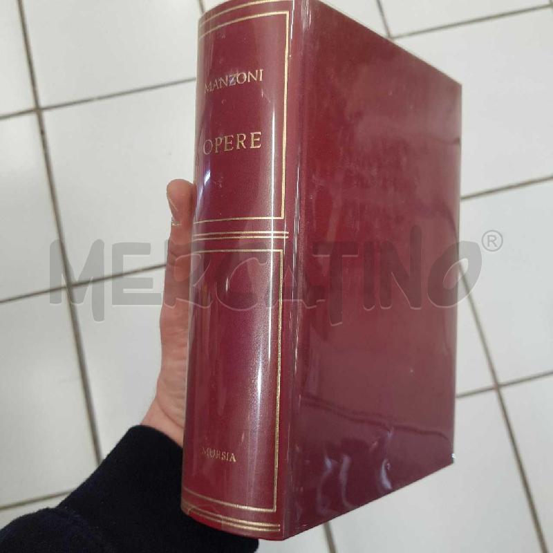 MANZONI OPERE MURSIA | Mercatino dell'Usato Civitavecchia 1