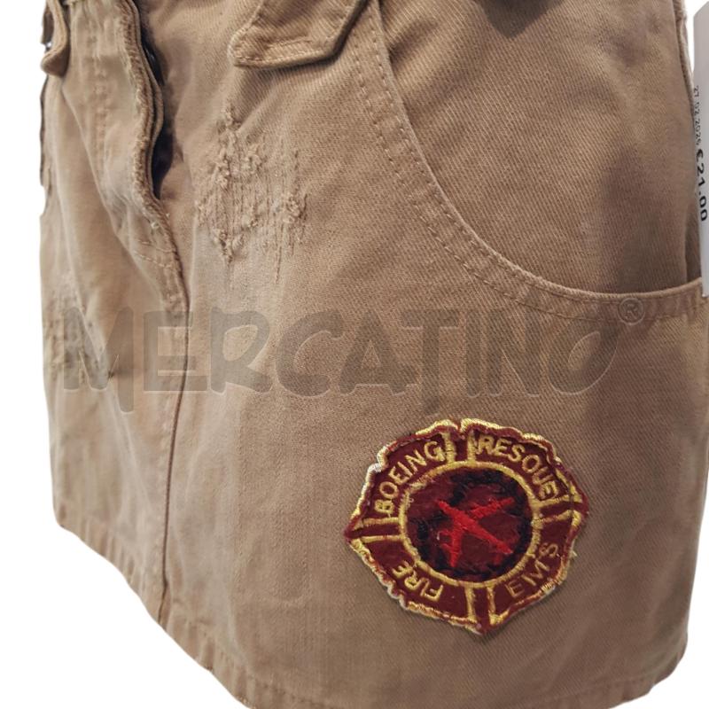 MINI GONNA PINKO GABARDIN BEIGEPATCH | Mercatino dell'Usato Civitavecchia 4