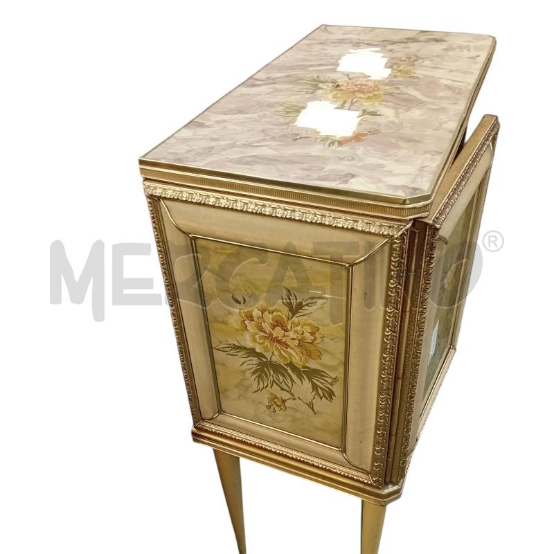 MOBILETTO DECORO FIORI MID CENTURY | Mercatino dell'Usato Civitavecchia 2