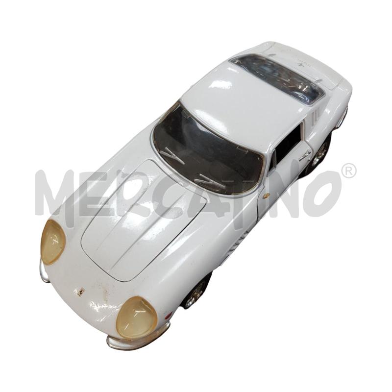MODELLINO FERRARI GTB/4 ERTL BIANCA 1/18 | Mercatino dell'Usato Civitavecchia 1