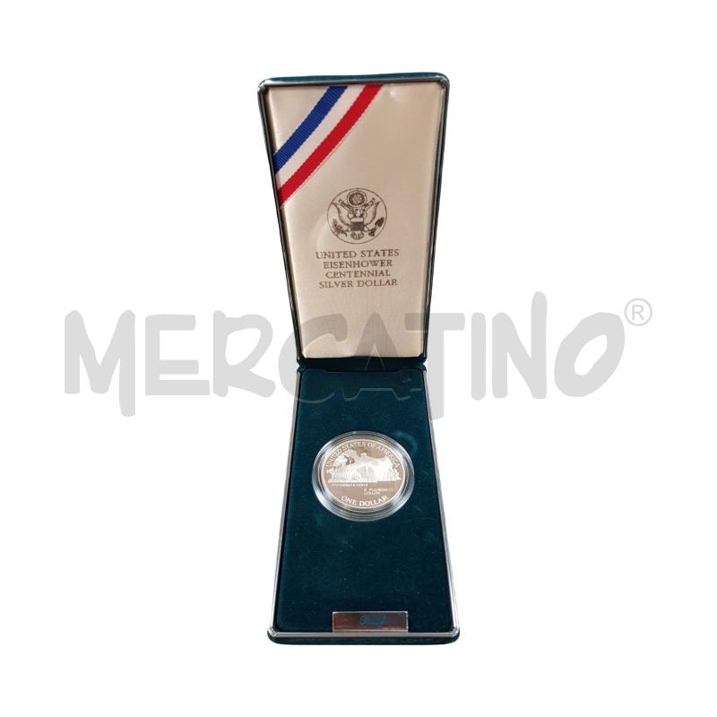 MONETA U.S.A SILVER DOLLAR CENTENARIO EISENHOWER | Mercatino dell'Usato Civitavecchia 2