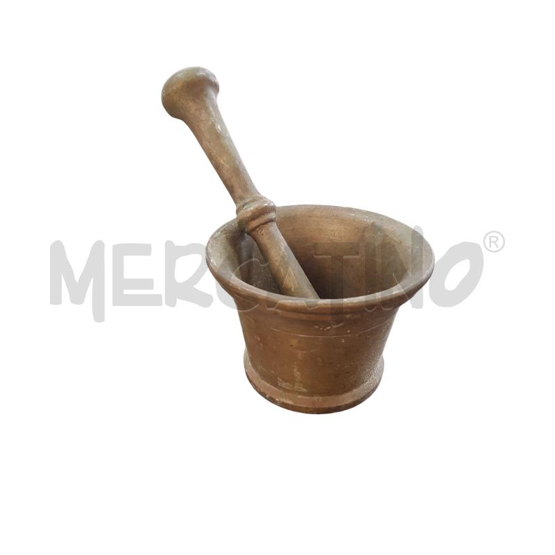 MORTAIO + PESTELLO BRONZO | Mercatino dell'Usato Civitavecchia 1