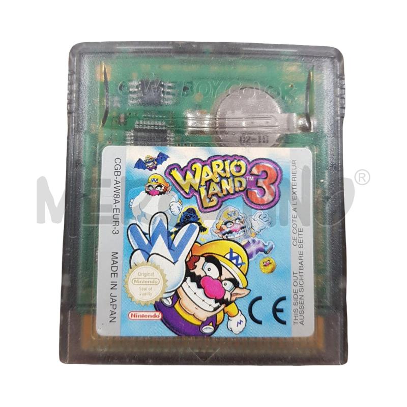 NINTENDO GAME BOY COLOR WARIO LAND 3 | Mercatino dell'Usato Civitavecchia 1