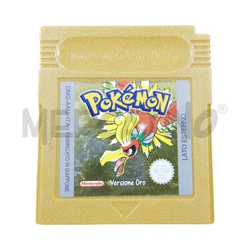 NINTENDO POKEMON VERSIONE ORO GAME BOY | Mercatino dell'Usato Civitavecchia 1
